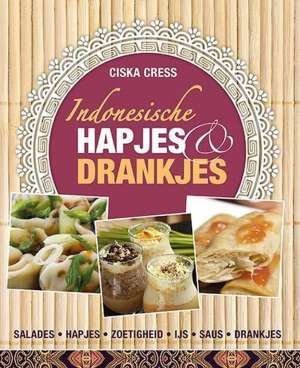 Indonesische hapjes, koekjes & drankjes